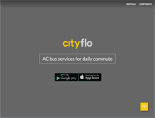 Tablet Screenshot of cityflo.com
